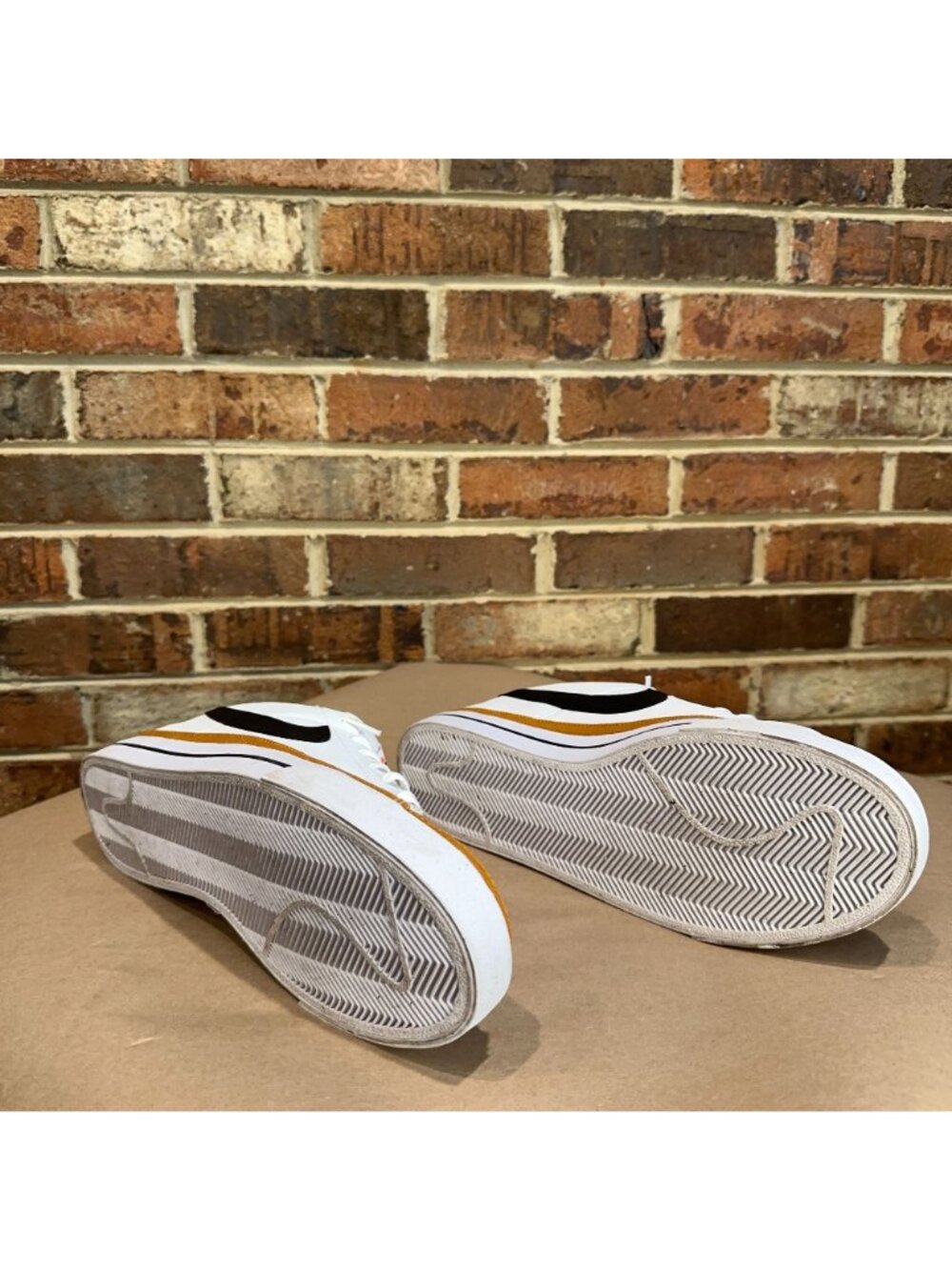 Nike Court Legacy Next Nature White Desert Ochre Mens Shoes Size 11.5 DH3162-100 - Picture 12 of 13